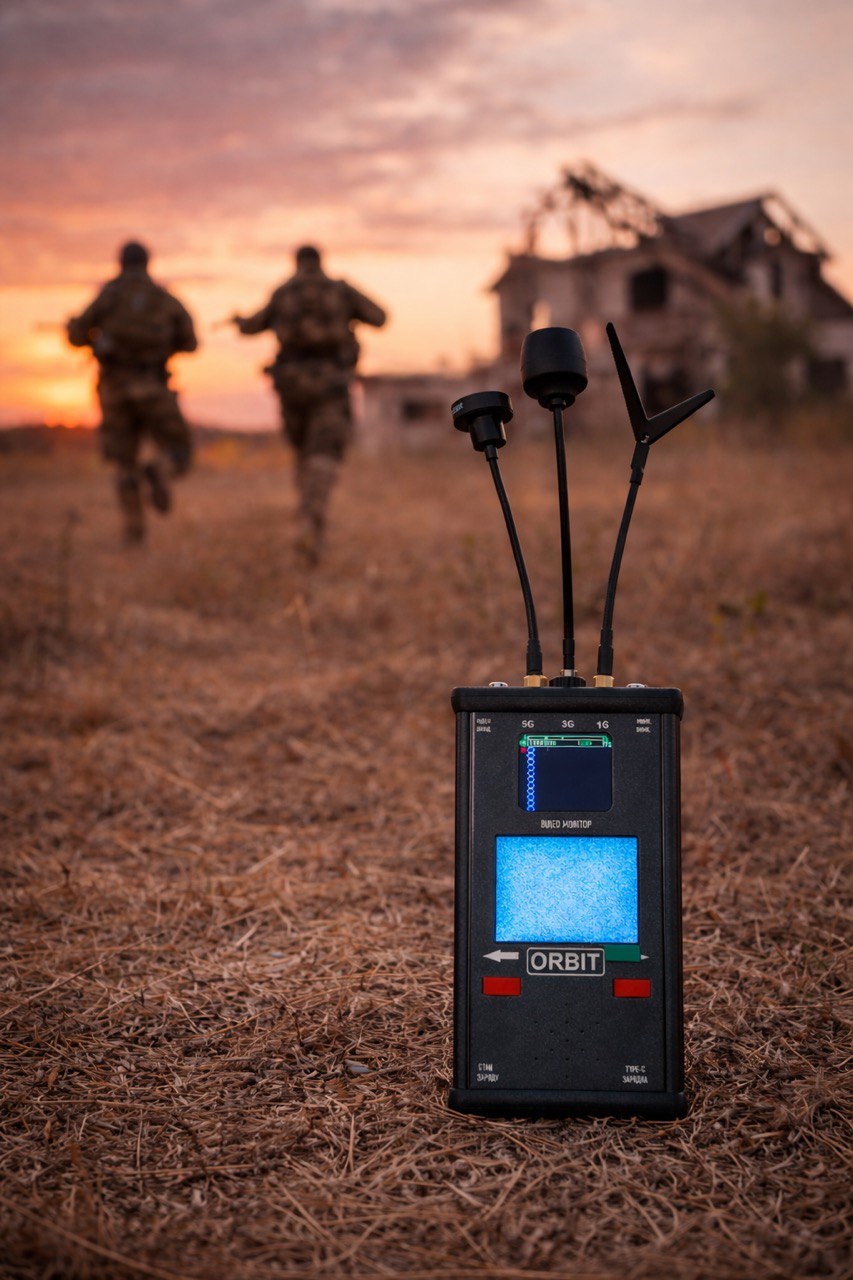 "ОРБІТ" — детектор аналогових відеосигналів FPV з автоматичним скануванням