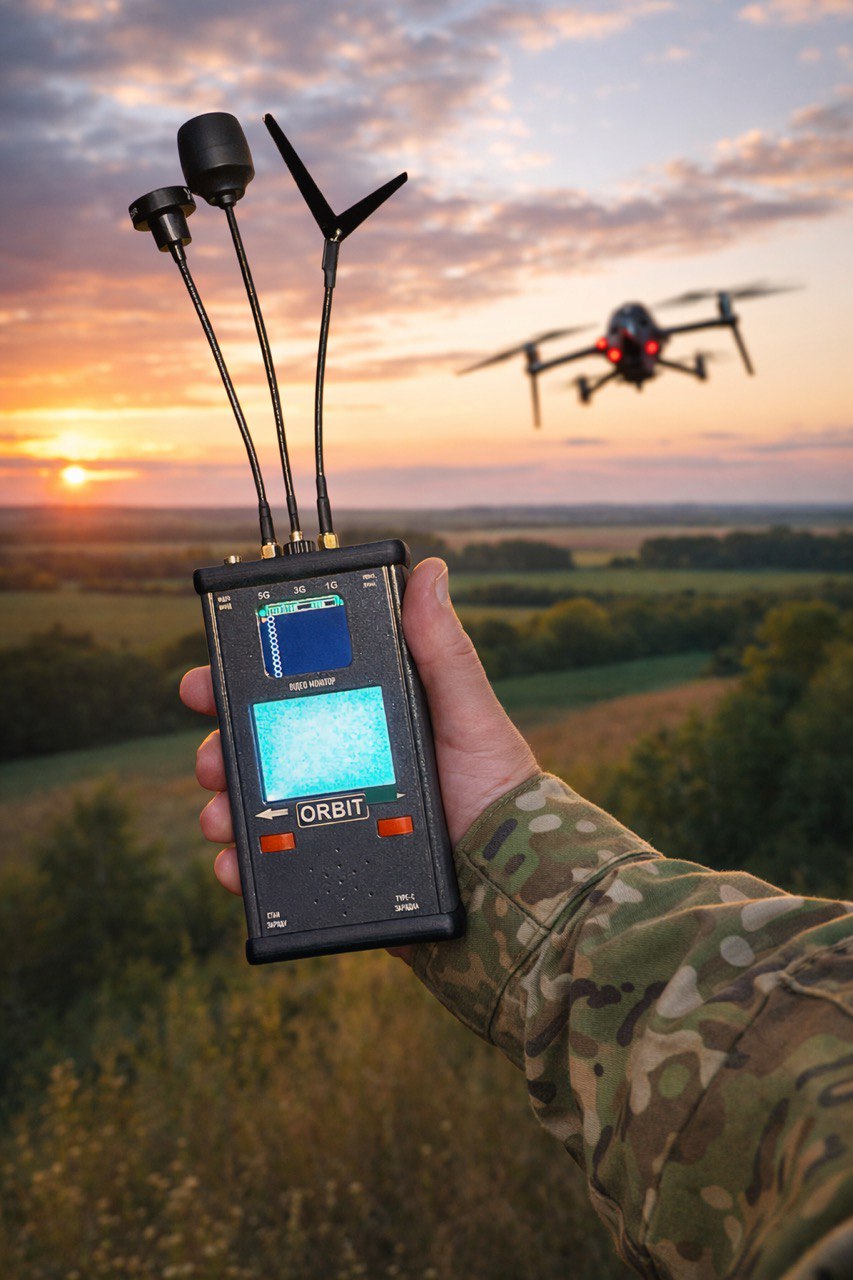 "ОРБІТ" — детектор аналогових відеосигналів FPV з автоматичним скануванням