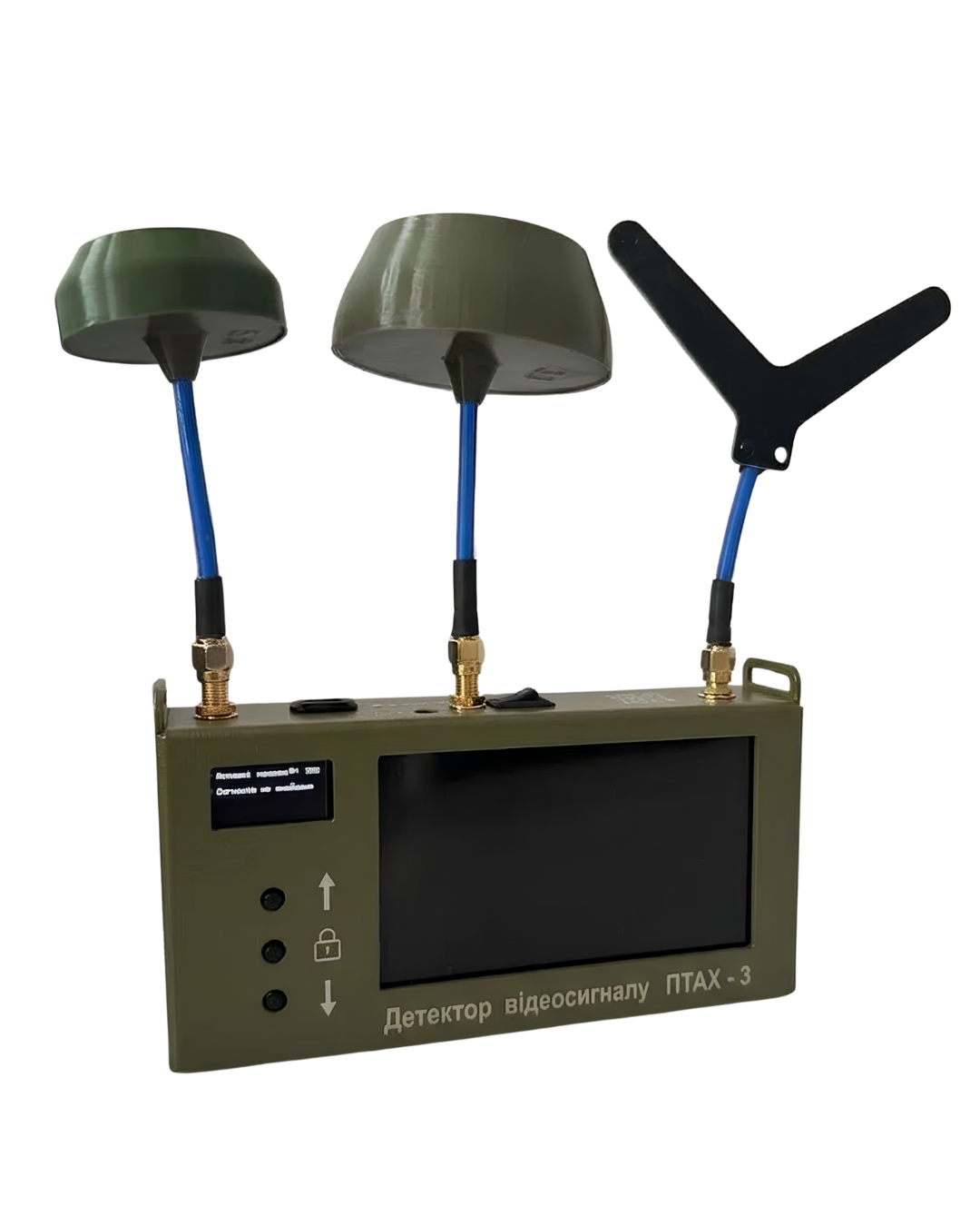 Детектор дронів ПТАХ-3 — тридіапазонний відеосканер FPV-дронів 1.2 / 3.3 / 5.8 ГГц